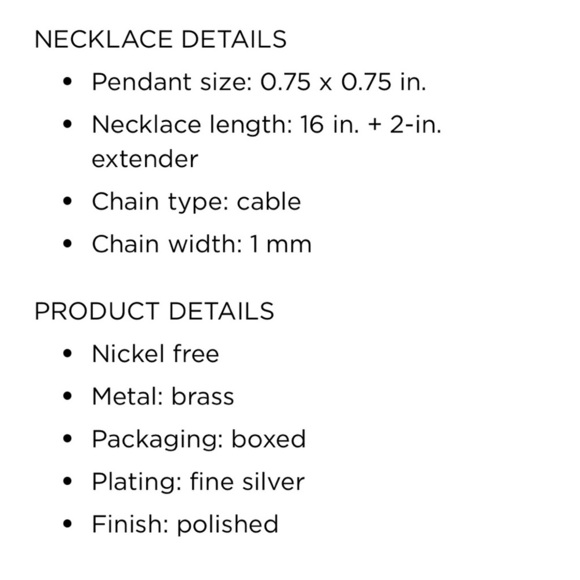 FAO Schwarz Fine Silver Played and Cubic Zirconia Heart Necklace Set - Picture 5 of 5